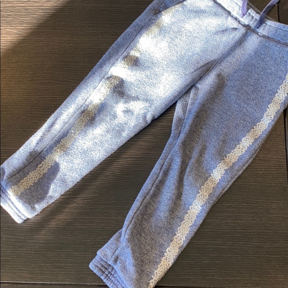 Girls Sequin Joggers sz 4
